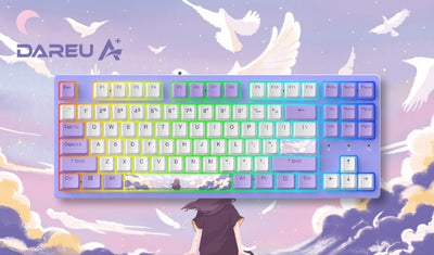 Dareu A87 TRI-MODE keyboard-DREAM version is here to meet you