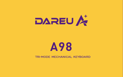 Dareu A98 TRI-MODE mechanical keyboard has a cutting-edge feel. Are you interested?
