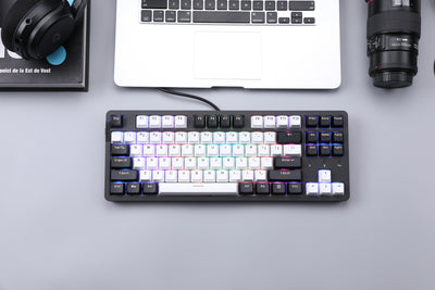 What are the upgrade points for Dareu A87 Pro mechanical keyboard?