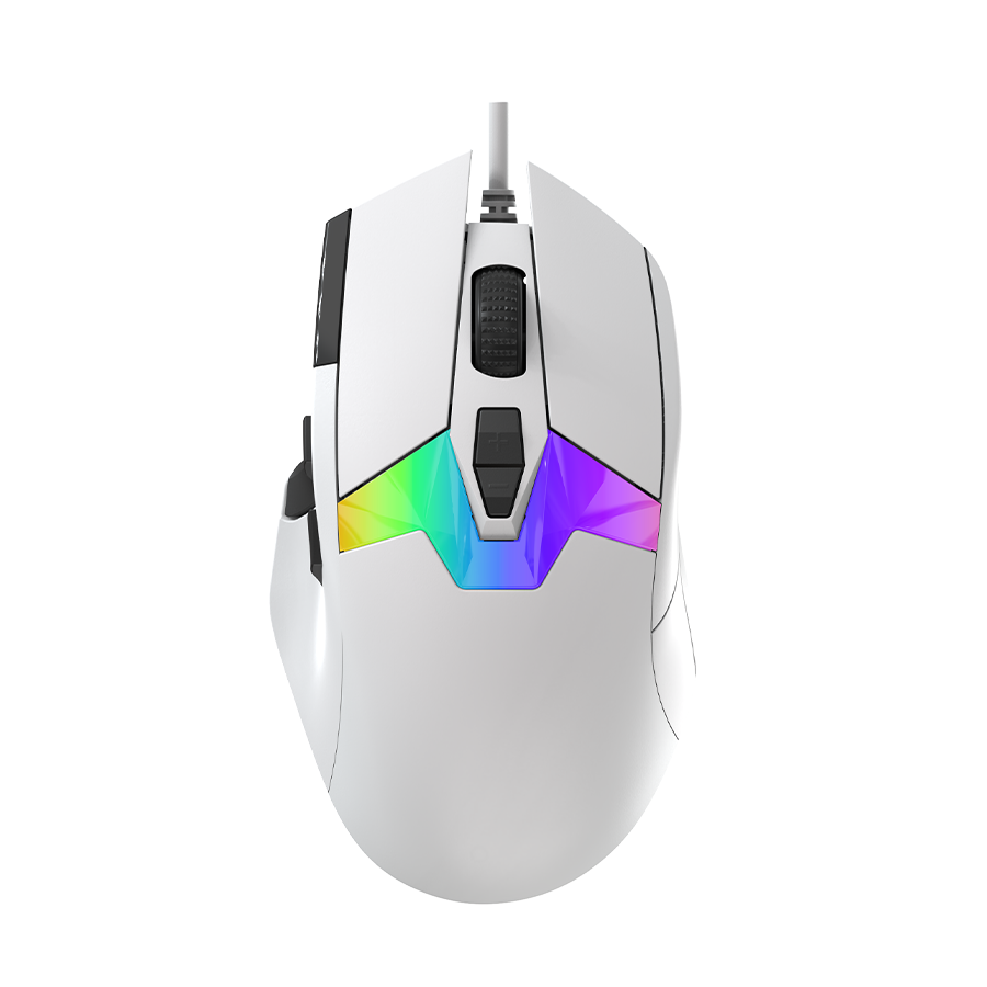 DAREU A980Pro  Wired Gaming Mouse with TFT Display