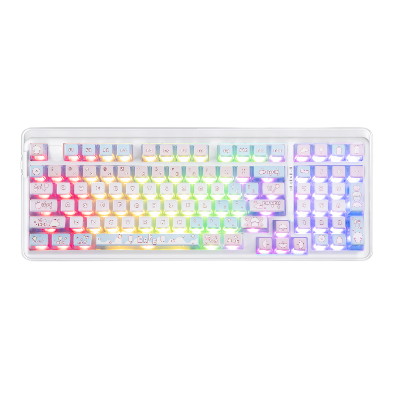 DAREU A98 Rechargeable Mechanical Gaming Keyboard with RGB Backlight