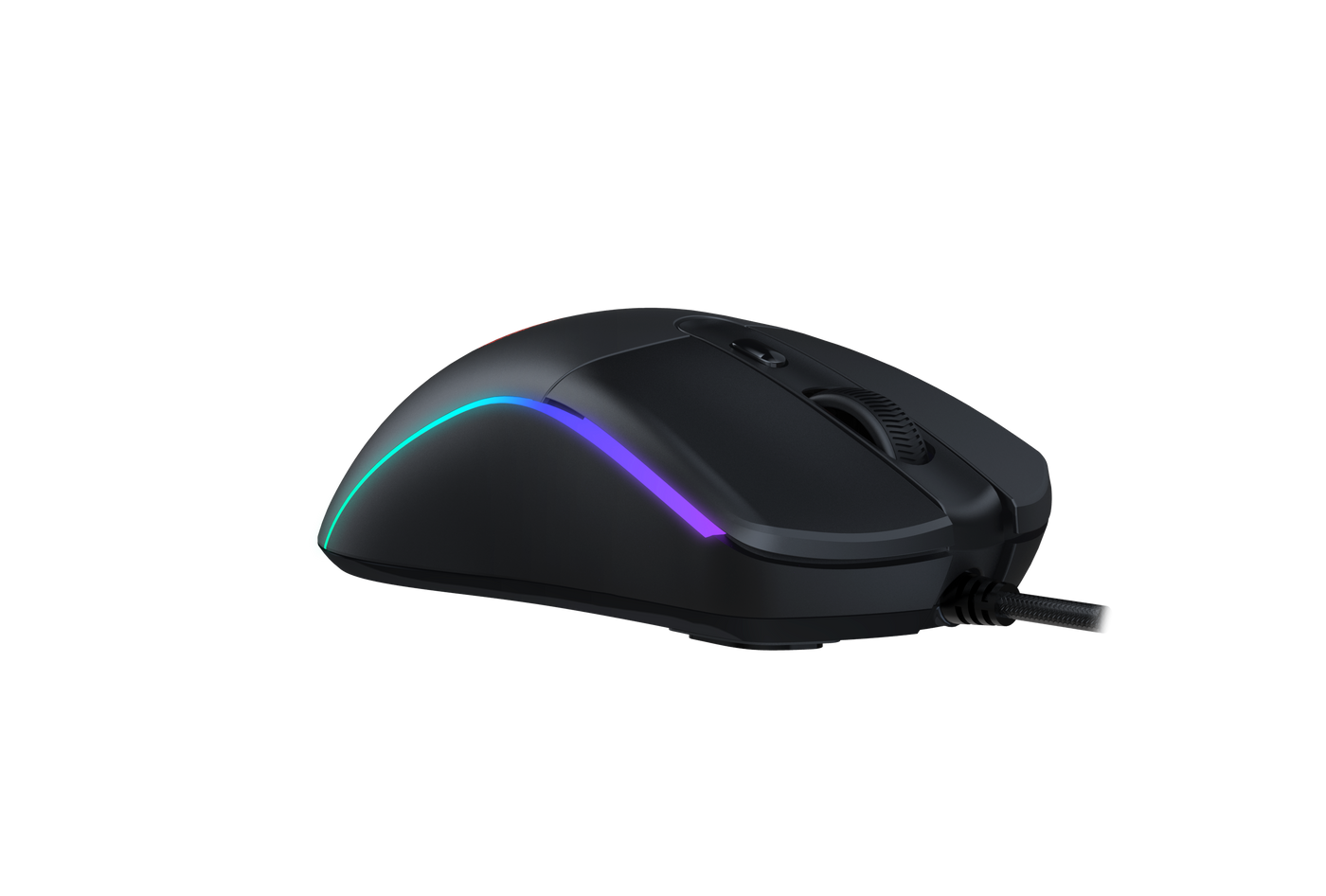 DAREU A960s STORM 65g Lightweight Soft-Wired Gamer-Fit Anti-Skid Gaming Mouse with RGB LED Strip and Quick Dry Surface Black Media - DAREU Shop