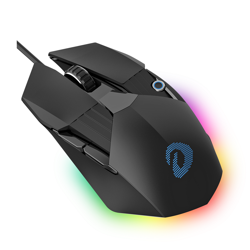 DAREU A970 FIREFLY Rainbow Backlit KBS 2nd Gaming Mouse with Customized AIM Chip, 18000 DPI and 400IPS - Dareu Shop