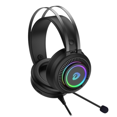 DAREU EH416 USB RGB Backlit Mirror Gaming Headset with 7.1 Surround Sound and Noise Canceling Mic - DAREU Shop