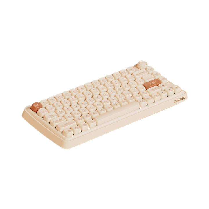 DAREU Z82 Mechanical Keyboard,Wireless/BT/USB-C Wired Gaming Keyboard,82 Keys Hot Swap Wireless Keyboard with Knob, RGB Backlight PBT Keycaps Aqua Swi LED Wireless Mechanical Gaming Keyboard Dareu Z82 Bluetooth + 2.4G