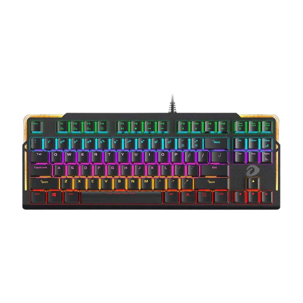 DAREU EK815 Mechanical Gaming Keyboard, Rainbow buy Blacklit Gaming Mechinical Keybo