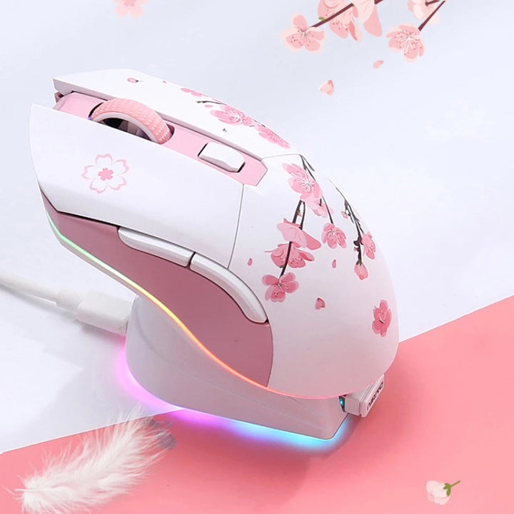 Pink Gaming Mouse high quality