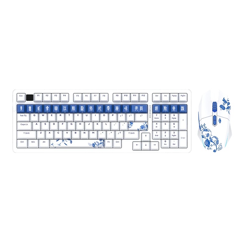 DAREU Gaming Combo A98 Tri-mode Mechanical Keyboard and EM910 PRO Dual-mode Mouse