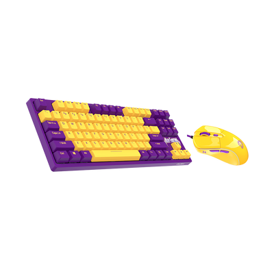 DAREU Gaming Combo A87KB Cherry MX Switch 87-Key Backlit Mechanical Keyboard and A960s STORM 65g Lightweight RGB Mouse Tribute to Kobe Bryant Purple & Gold - DAREU Shop