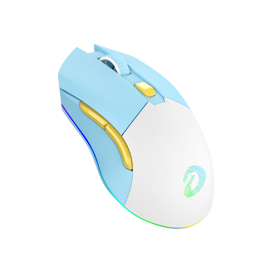 DAREU EM901 LightSkyBlue Dual Mode Gaming Mouse