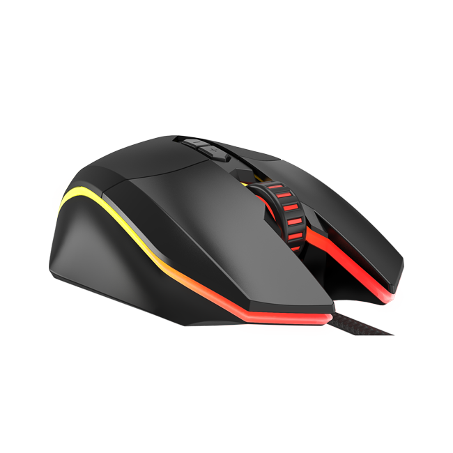 DAREU EM910 75g Ultralight Soft-Wired KBS Wrangler Gaming Mouse with RGB LED Strip and 8000DPI - DAREU Shop