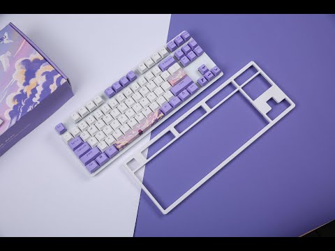 DAREU A87 DREAM MediumPurple Wired Mechanical Gaming Keyboard